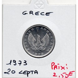 Grece 20 Lepta 1973 Spl, KM 105 pièce de monnaie