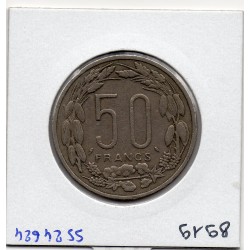 Afrique centrale equatoriale 50 francs 1963 TTB KM 3 pièce de monnaie