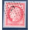 Timbre France Yvert No 57 Type Cérès 80c rose Oblitéré ancre