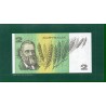 Australie P.43e, Folder Neuf Billet de 2 Dollars 1985 McArthur