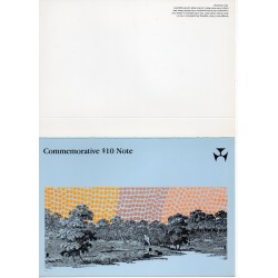 Australie Pick N°49a, Folder Neuf Billet de banque de 10 Dollars 1988