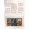 Australie P.49a, Folder Neuf Billet de 10 Dollars 1988 aborigène