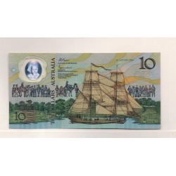 Australie P.49a, Folder Neuf Billet de 10 Dollars 1988 aborigène