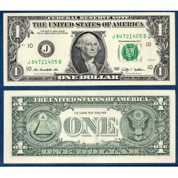 Etats Unis Pick N°530 Kansas City Billet de banque de 1 Dollar 2009 série J
