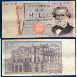 Italie P.101b, TTB Billet de 1000 Lire 1971 Verdi