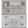 Pays Bas Pick N°39d, Billet de Banque de 100 gulden 3.12.1928