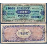 100F France série 5 TB 1945 Billet du trésor Central