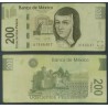 Mexique Pick N°125ak, TB Billet de Banque de 200 pesos 21.9.2012