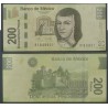 Mexique Pick N°125at, TB Billet de Banque de 200 pesos 4.4.2014