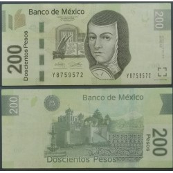 Mexique Pick N°125az, TTB Billet de Banque de 200 pesos 27.10.2014