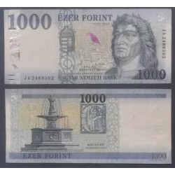 Hongrie P.203c, TTB Billet de 1000 Forint 2021 Roi Matyas