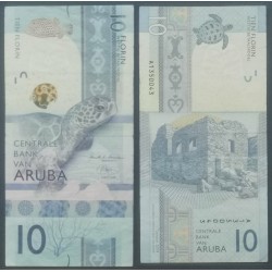 Aruba Pick N°21, TTB Billet de banque de 10 Florin 2019