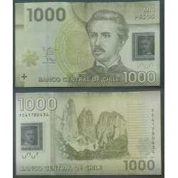 Chili Pick N°161e, TTB Billet de banque de 1000 Pesos 2014