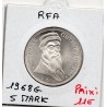 Allemagne RFA 5 deutsche mark 1968 G, Spl KM 122 Johannes Gutenberg  pièce de monnaie