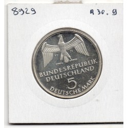 Allemagne RFA 5 deutsche mark 1971 G, Spl KM 128 2eme reich pièce de monnaie