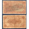 Burundi Pick N°1, B Billet de banque de 5 Francs 1963