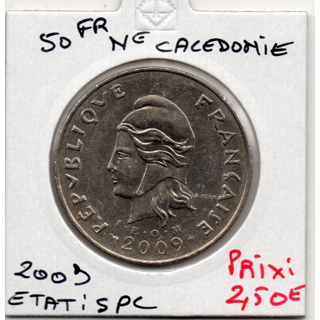 Nouvelle Calédonie 50 Francs 2009 Spl, Lec - pièce de monnaie