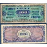 100 Francs France série 2 TB 1945 Billet du trésor Central