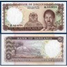 Tanzanie Pick N°1a, Billet de banque de 5 shillings 1966