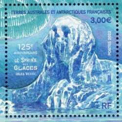 Timbre TAAF Yvert No 1011 Sphinx des Glaces de Jules Verne neuf ** 2022