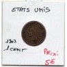 Etats Unis 1 cent 1907 TTB, KM 90a pièce de monnaie