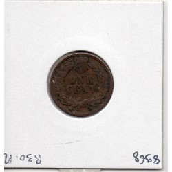 Etats Unis 1 cent 1907 TTB, KM 90a pièce de monnaie