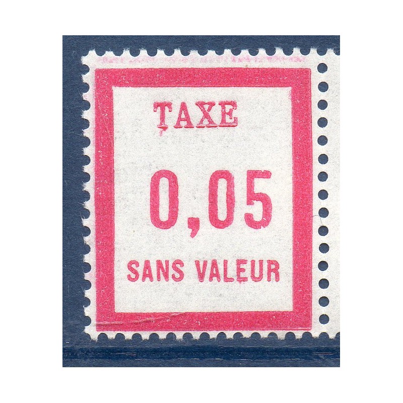 Timbre Fictif Taxe Yvert No FT10 neuf ** France