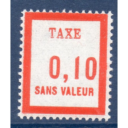 Timbre Fictif Taxe Yvert No FT11 neuf ** France