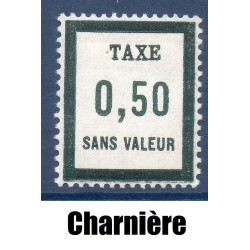 Timbre Fictif Taxe Yvert No FT13 neuf * avec trace de charnière France