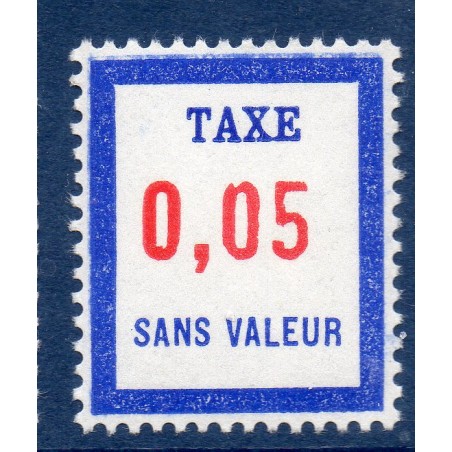 Timbre Fictif Taxe Yvert No FT17 neuf ** France