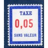 Timbre Fictif Taxe Yvert No FT17 neuf ** France