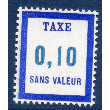 Timbre Fictif Taxe Yvert No FT18 neuf ** France