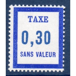 Timbre Fictif Taxe Yvert No FT19 neuf ** France