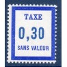 Timbre Fictif Taxe Yvert No FT19 neuf ** France