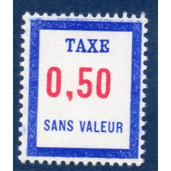 Timbre Fictif Taxe Yvert No FT20 neuf ** France