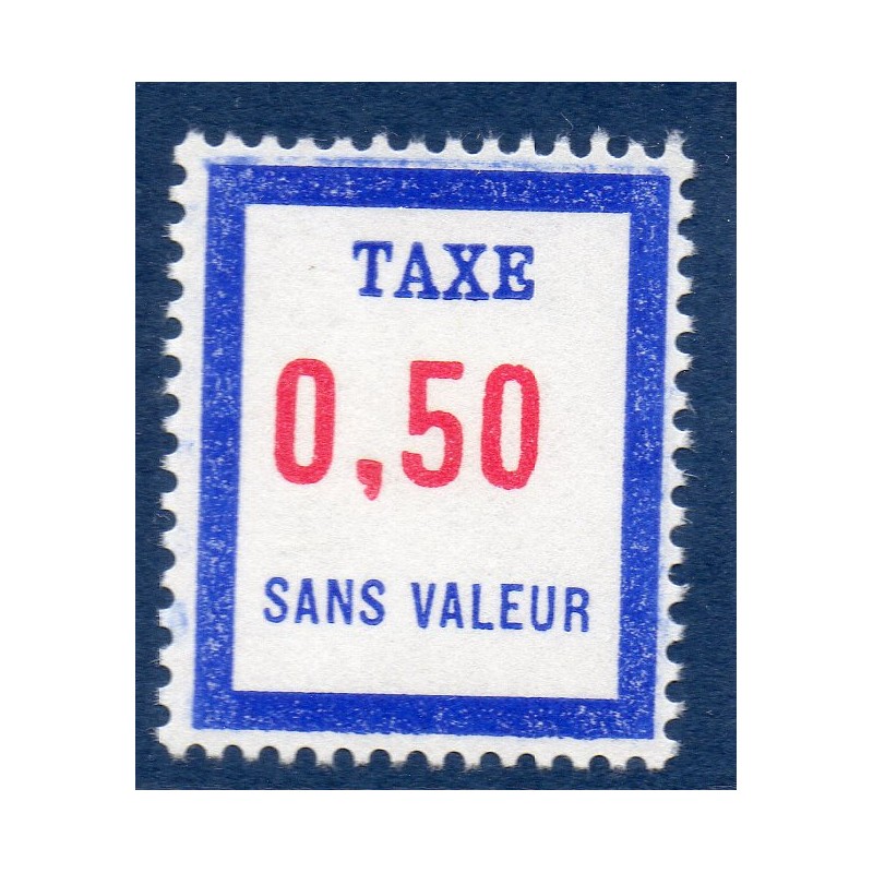 Timbre Fictif Taxe Yvert No FT20 neuf ** France