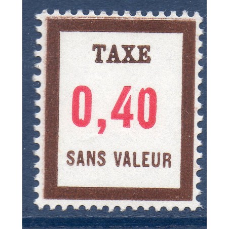 Timbre Fictif Taxe Yvert No FT24 neuf ** France