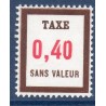 Timbre Fictif Taxe Yvert No FT24 neuf ** France