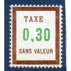 Timbre Fictif Taxe Yvert No FT26 neuf ** France