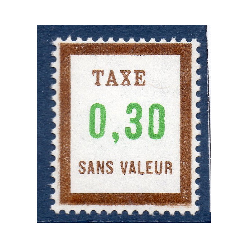 Timbre Fictif Taxe Yvert No FT26 neuf ** France