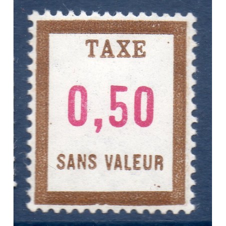 Timbre Fictif Taxe Yvert No FT27 neuf ** France