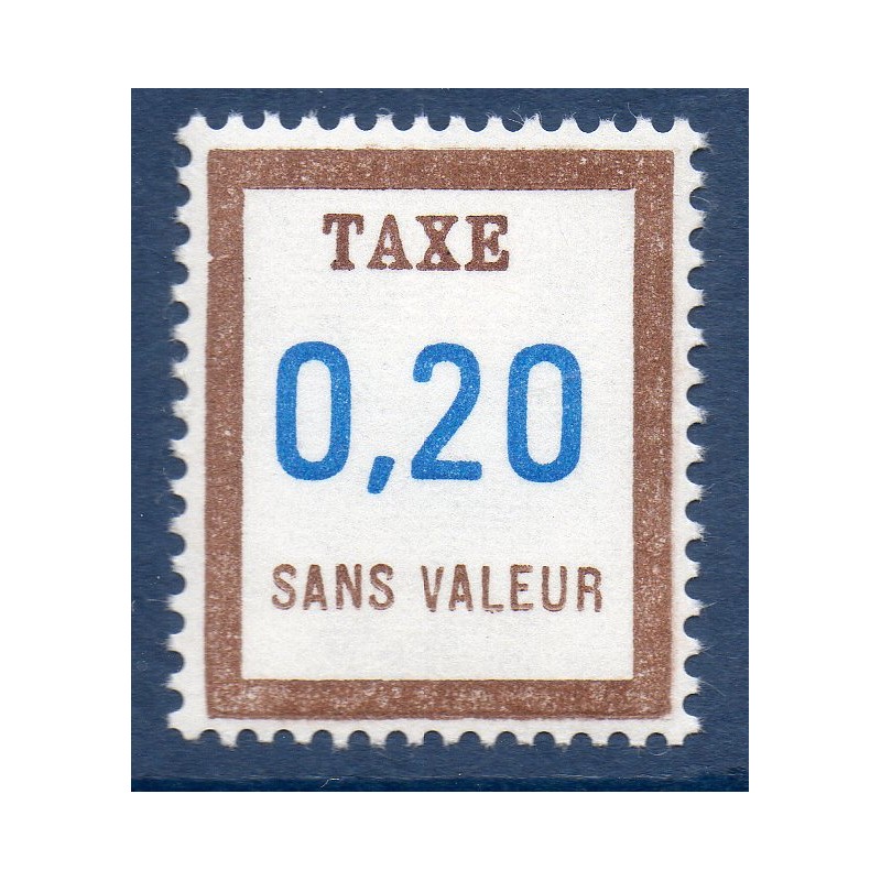 Timbre Fictif Taxe Yvert No FT29 neuf ** France