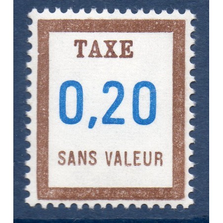 Timbre Fictif Taxe Yvert No FT29 neuf ** France