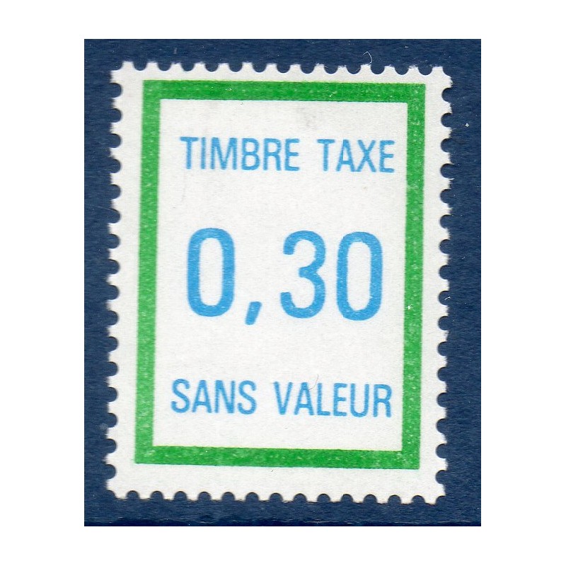 Timbre Fictif Taxe Yvert No FT32 neuf ** France