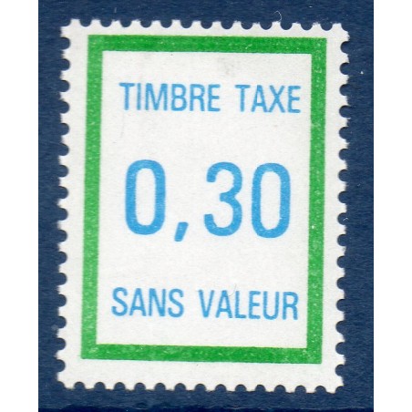 Timbre Fictif Taxe Yvert No FT32 neuf ** France