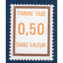 Timbre Fictif Taxe Yvert No FT33 neuf ** France