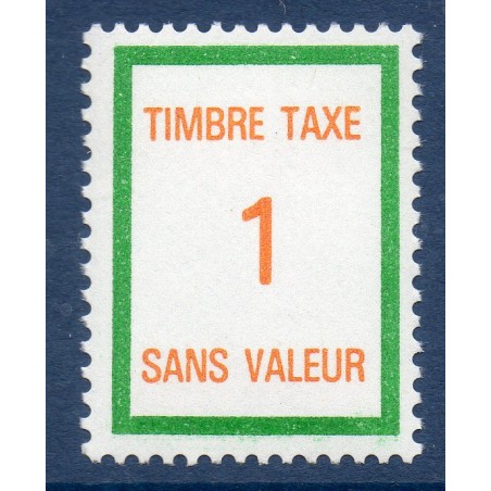 Timbre Fictif Taxe Yvert No FT34 neuf ** France