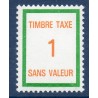 Timbre Fictif Taxe Yvert No FT34 neuf ** France