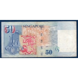 Singapour Pick N°41a, TB Billet de banque de 50 Dollars 1999