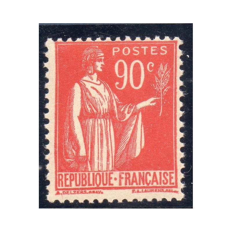 Timbre France Yvert No 285 Type paix Rouge carminé neuf **